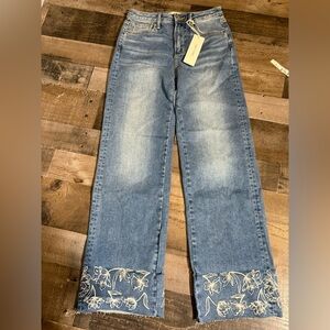 NWT Driftwood Charlie Cuff Jeans 25‎